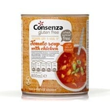 Consenza Tomatensoep met stukjes kip 800 ml