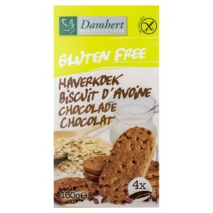Damhert Haverkoek Chocolade Glutenvrij 160 gram